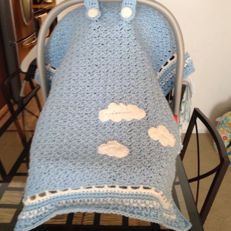 Crochet Car Seat Tent Pattern