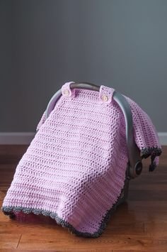 Crochet Car Seat Tent Pattern