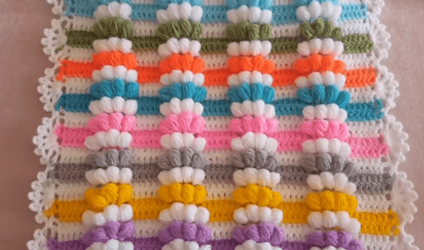 Beautiful Puff Crochet Stitch Tutorial