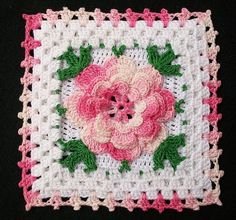 Rose Trellis Crochet Pattern