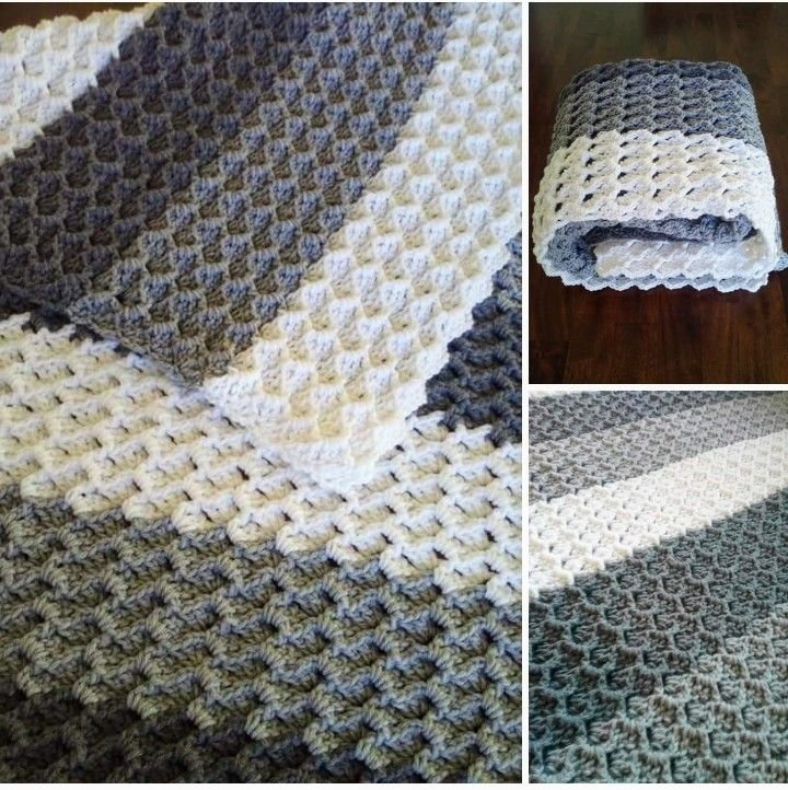 Crystal wave blanket pattern sale