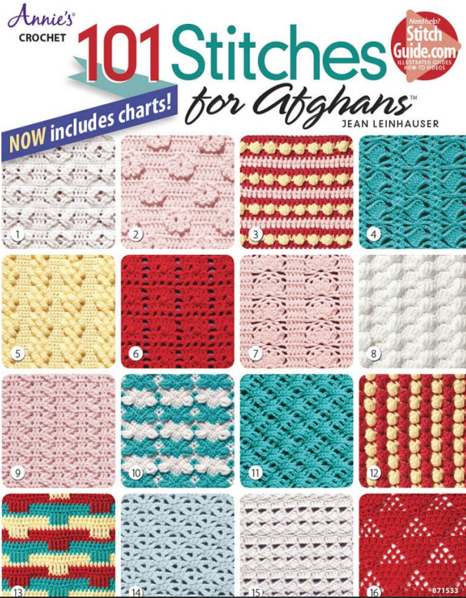 Magazine 101 Stitches for Afghans