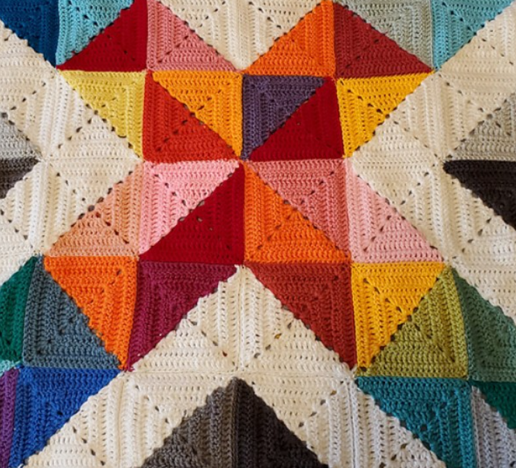 Mosaic Quilt Crochet Pattern