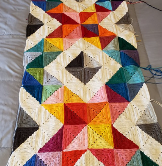 Mosaic Quilt Crochet Pattern