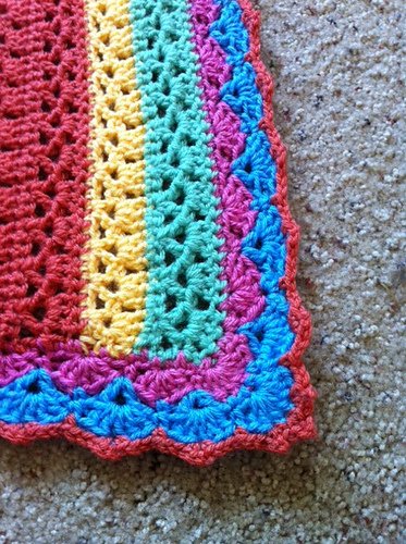 Summer Stripes Afghan Pattern