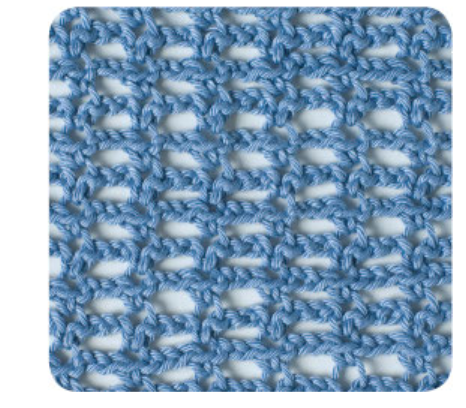 Ridged String Network Stitch