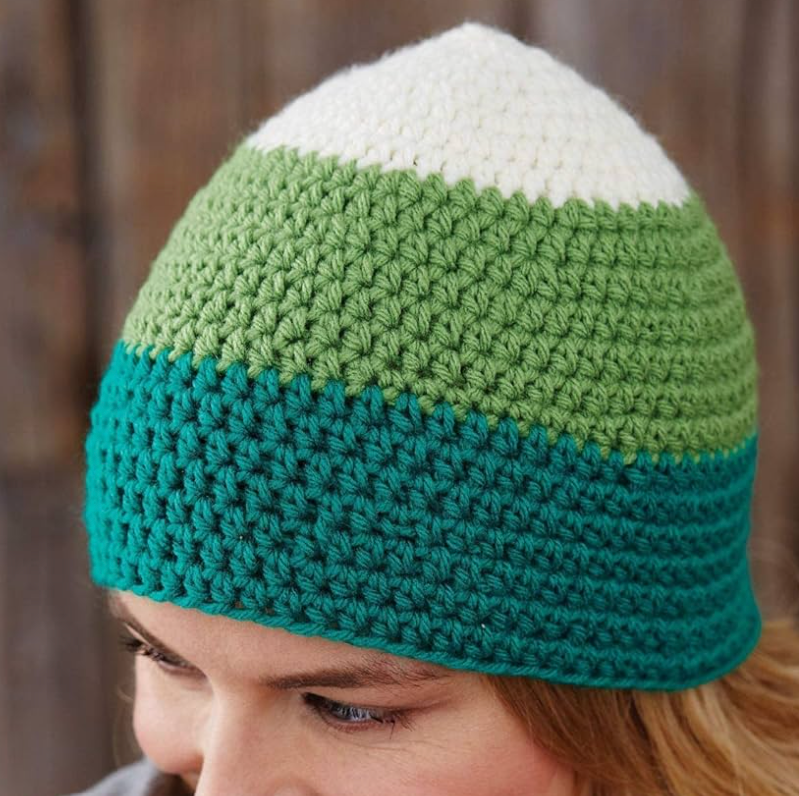Stripe Crochet Hat